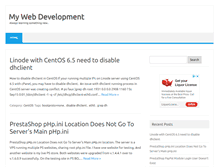 Tablet Screenshot of mywebdevelopment.org